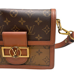 Louis Vuitton Dauphine Mini Shoulder Bag | Monogram Reverse Canvas | 20cm