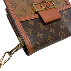 Louis Vuitton Dauphine Mini Shoulder Bag | Monogram Reverse Canvas | 20cm