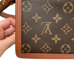 Louis Vuitton Dauphine Mini Shoulder Bag | Monogram Reverse Canvas | 20cm