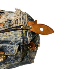 Louis Vuitton Limited Edition 2007 Monogram Denim Patchwork Speedy 30 Bag