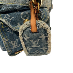 Louis Vuitton Limited Edition 2007 Monogram Denim Patchwork Speedy 30 Bag
