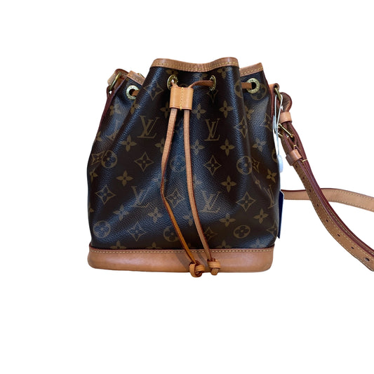 Louis Vuitton Petit Noé Bucket Bag - Classic Monogram Canvas (25cm)