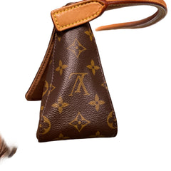 Louis Vuitton Looping MM Shoulder Bag - Monogram Canvas & Arched Handle (29cm)