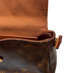 Louis Vuitton Looping MM Shoulder Bag - Monogram Canvas & Arched Handle (29cm)