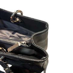 Quiet Luxury Staple: CHANEL GST Tote in Deep Charcoal Caviar Leather