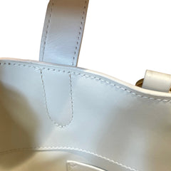 Soft Modern Elegance: Small Dior Toujours Vertical Bag in Cream Cannage Calfskin