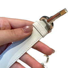 Soft Modern Elegance: Small Dior Toujours Vertical Bag in Cream Cannage Calfskin