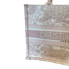 Playful Archive Piece: Dior Zoo Series Sakura Pink Medium Tote Bag