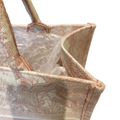 Playful Archive Piece: Dior Zoo Series Sakura Pink Medium Tote Bag