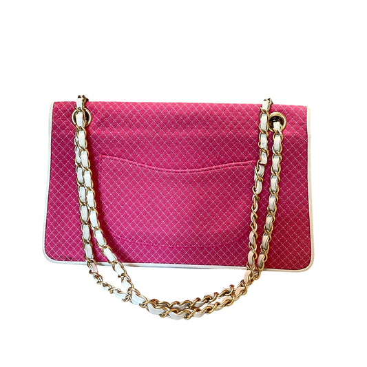 Rare Seasonal Charm: CHANEL Nautical Pink CF Chain Bag