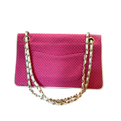 Rare Seasonal Charm: CHANEL Nautical Pink CF Chain Bag