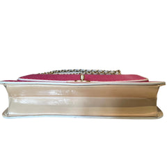 Rare Seasonal Charm: CHANEL Nautical Pink CF Chain Bag