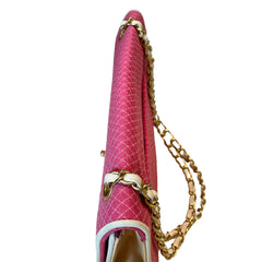 Rare Seasonal Charm: CHANEL Nautical Pink CF Chain Bag