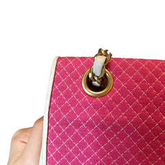 Rare Seasonal Charm: CHANEL Nautical Pink CF Chain Bag