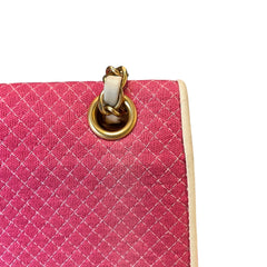 Rare Seasonal Charm: CHANEL Nautical Pink CF Chain Bag