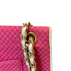 Rare Seasonal Charm: CHANEL Nautical Pink CF Chain Bag
