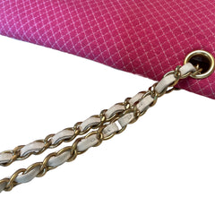 Rare Seasonal Charm: CHANEL Nautical Pink CF Chain Bag
