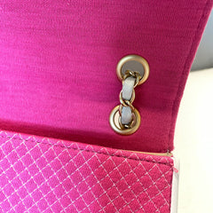 Rare Seasonal Charm: CHANEL Nautical Pink CF Chain Bag