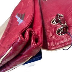 Collector Color Pop: CHANEL 2.55 Baguette Bag in Ferrari Red with Silver Hardware