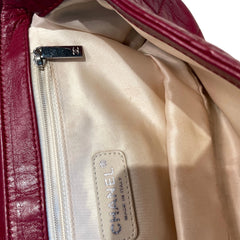 Collector Color Pop: CHANEL 2.55 Baguette Bag in Ferrari Red with Silver Hardware