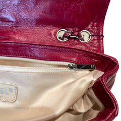 Collector Color Pop: CHANEL 2.55 Baguette Bag in Ferrari Red with Silver Hardware