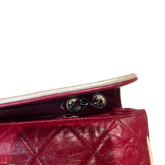 Collector Color Pop: CHANEL 2.55 Baguette Bag in Ferrari Red with Silver Hardware