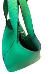 Hermès Picotin Lock 18 - Vert Comics Taurillon Clemence with Palladium Hardware
