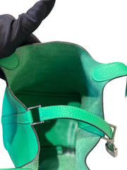 Hermès Picotin Lock 18 - Vert Comics Taurillon Clemence with Palladium Hardware