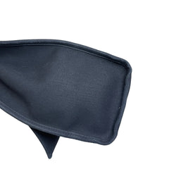 Hermès Herbag 31 in Black Canvas and Leather with Silver Hardware
