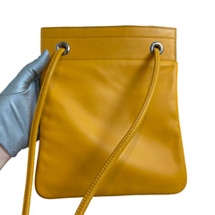 Bright Minimal Charm: Hermès Aline Mini in Sun Yellow Swift Leather