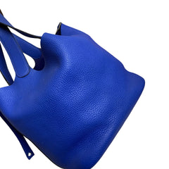 Hermès Picotin 26 in Electric Blue with Silver Hardware