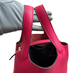 Playful Collector Colorway: Hermès Picotin Lock 18 in Mexico Pink with Silver Hardware
