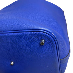 Hermès Picotin 26 in Electric Blue with Silver Hardware