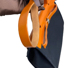 Hermès Herbag 31 in Black Canvas and Leather with Silver Hardware