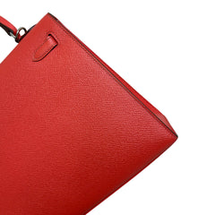 Hermès Kelly 25 in T5 Jaipur Pink Epsom with Silver Hardware