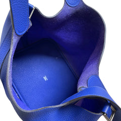 Hermès Picotin 26 in Electric Blue with Silver Hardware
