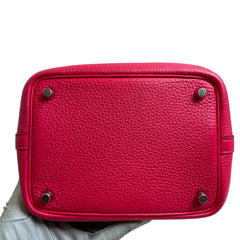 Playful Collector Colorway: Hermès Picotin Lock 18 in Mexico Pink with Silver Hardware
