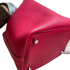 Playful Collector Colorway: Hermès Picotin Lock 18 in Mexico Pink with Silver Hardware