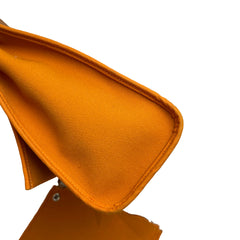 Hermès Herbag 31 in Orange with Silver Hardware