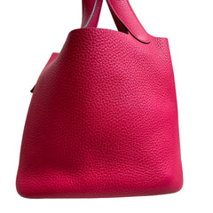 Playful Collector Colorway: Hermès Picotin Lock 18 in Mexico Pink with Silver Hardware