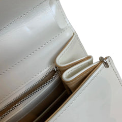 Elegant Quiet Luxury: Delvaux Brillant Medium in Snow White