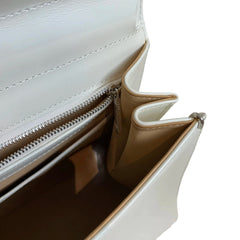Elegant Quiet Luxury: Delvaux Brillant Medium in Snow White