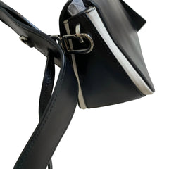 Minimal Modern Classic: Prada Black Etiquette Shoulder Bag