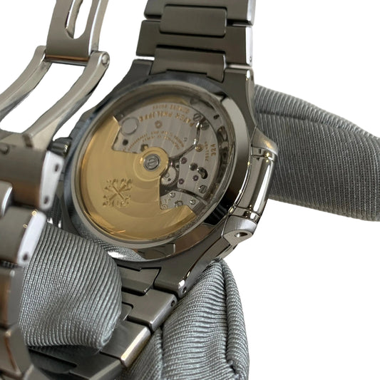 Patek Philippe Nautilus 7118/1A-010 | Silvery Opaline White Dial | 35.2mm Automatic | Full Set (Box & Papers)