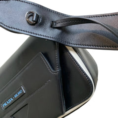 Minimal Modern Classic: Prada Black Etiquette Shoulder Bag