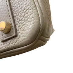 Hermes Birkin 30 White Gold Hardware A Stamp