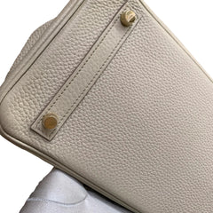 Hermes Birkin 30 White Gold Hardware A Stamp