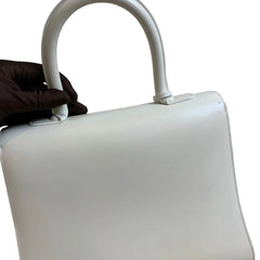 Elegant Quiet Luxury: Delvaux Brillant Medium in Snow White