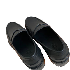 Hermès Hitch Black Loafers Size 37