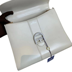 Elegant Quiet Luxury: Delvaux Brillant Medium in Snow White